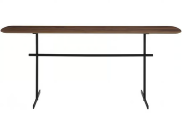 PRADO - Rectangular steel and wood coffee table by Ligne Roset - view 2